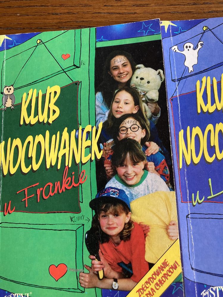Ksiazka ksiazki Klub nocowanek komplet Rose Impey zestaw