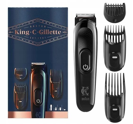 outlet maszynka do strzyżenia gillette king c. max 50 min czasu pracy