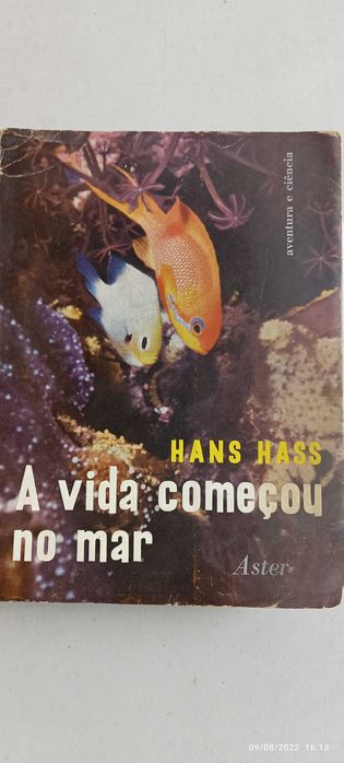 Livro - Ref CxC - Hans Hass - A vida começou no mar