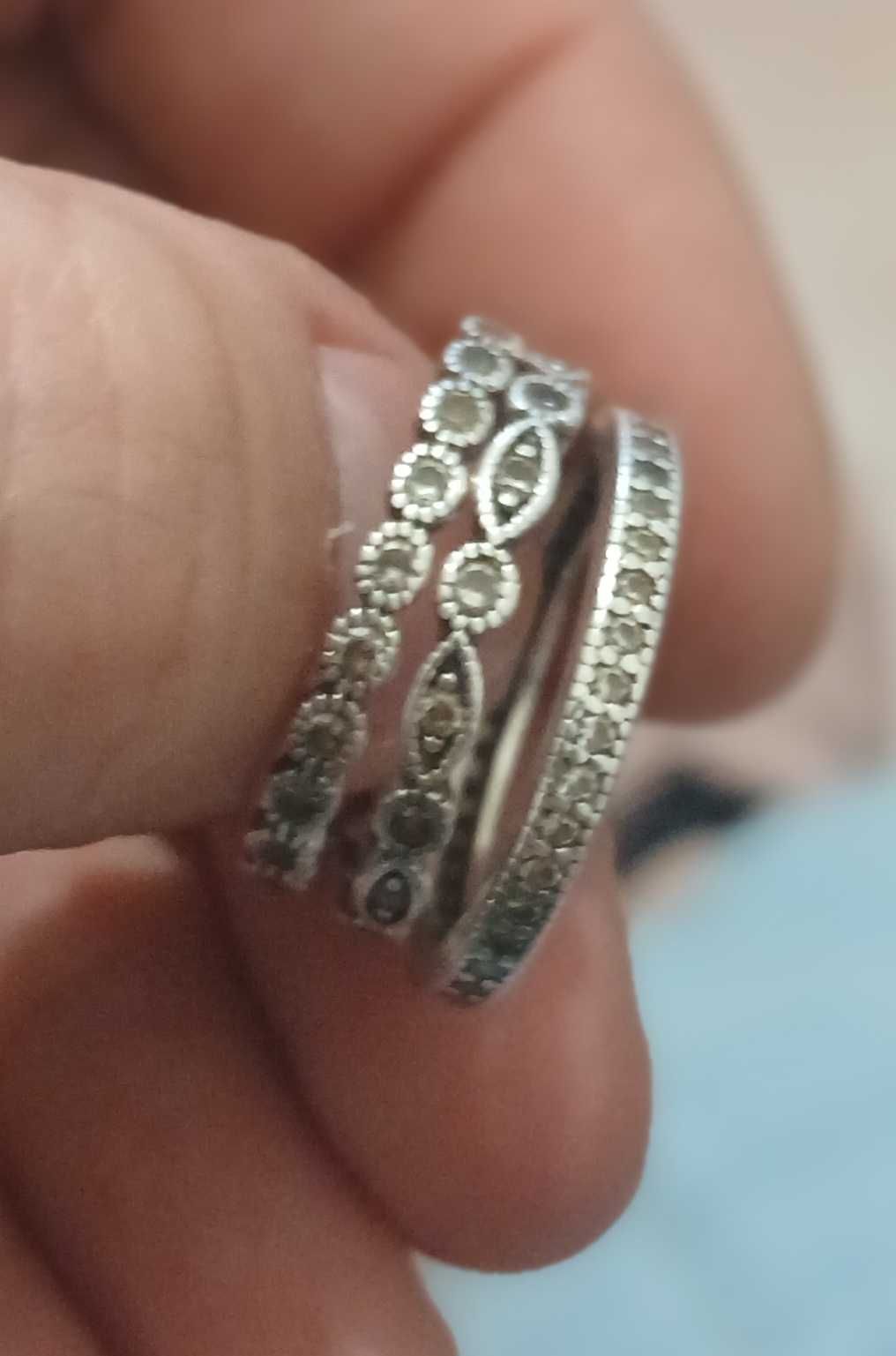 Vendo aneis em prata nr 19