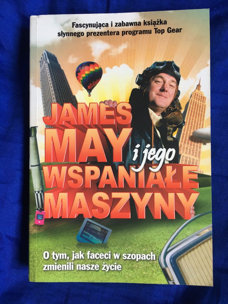 Książka James May i jego wspaniałe maszyny