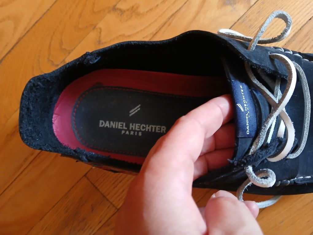 Кожаные мокасины фирмы Daniel Hechter