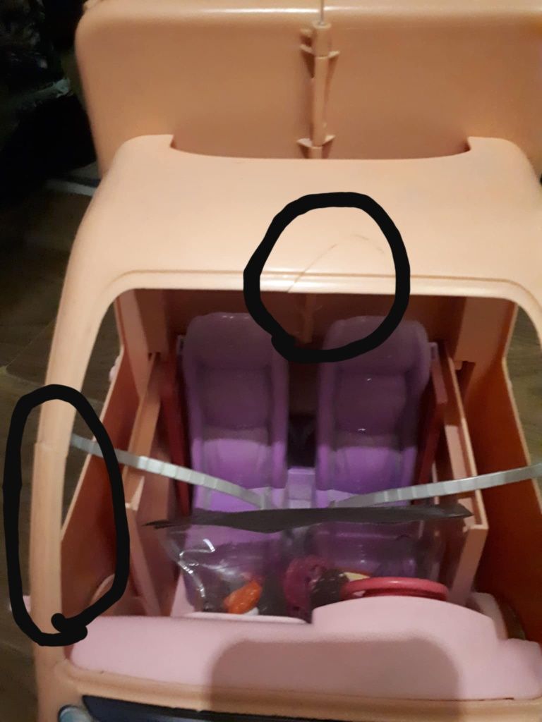 Kamper Barbie i dodatki