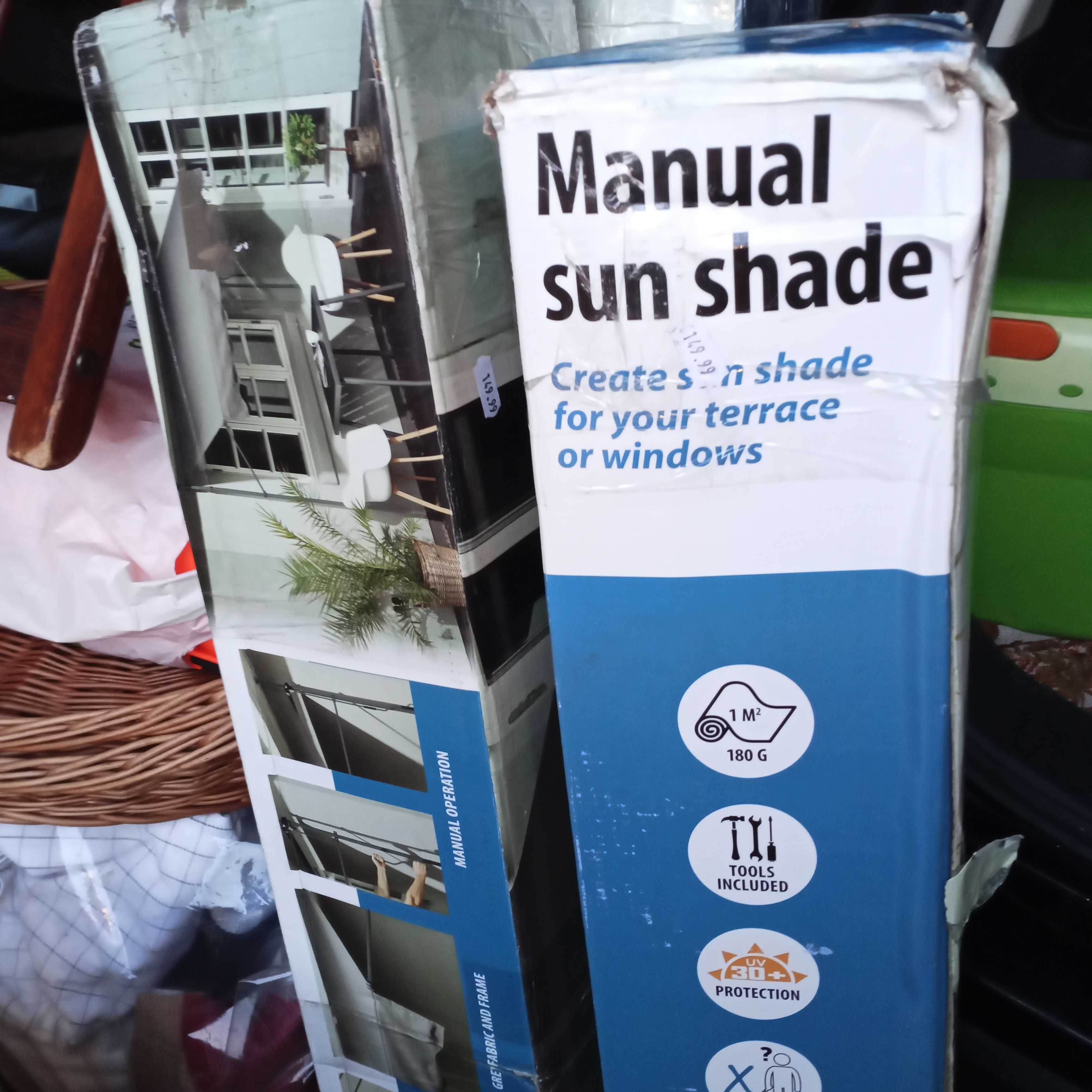 markiza na okno balkon  wystawa  sklep lokal  taras super  zacienienie