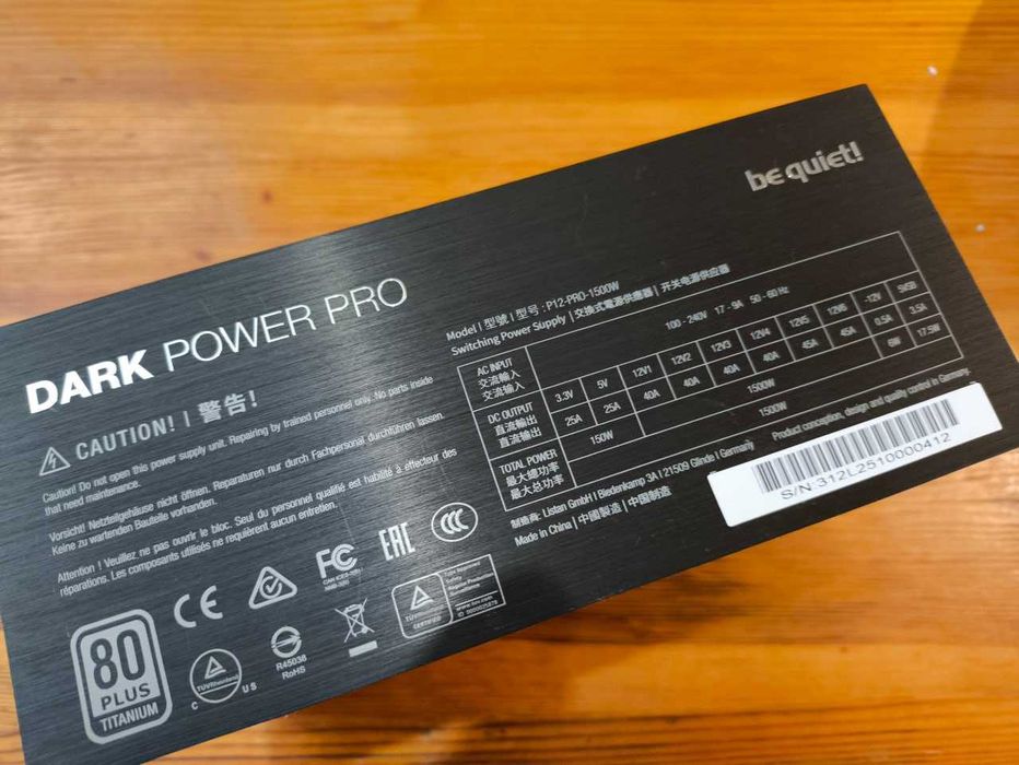 Блок живлення Be quiet! DARK POWER PRO 12 1500W (без коробки)