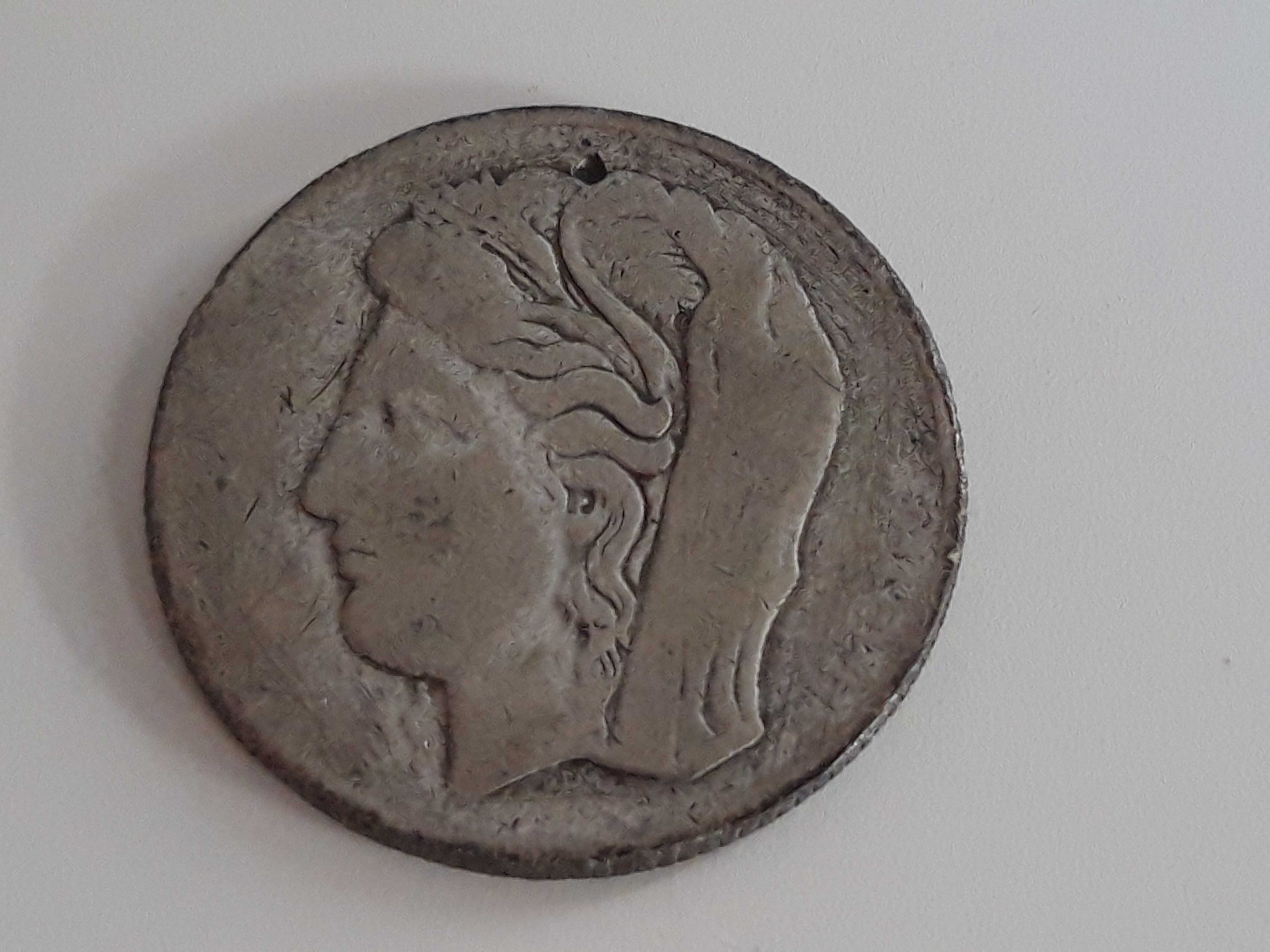 Moneta kolekcjonerska, Grecja 10 Drachm 1930  SREBRO