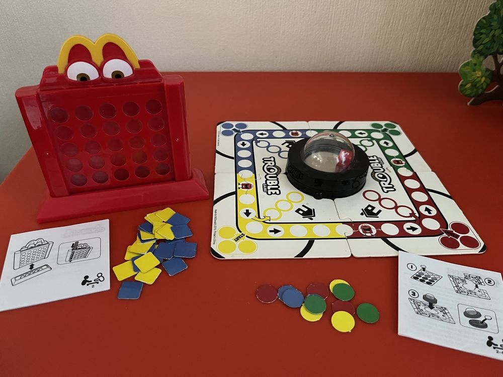 Игрушки McDonald's разные