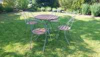 Zestaw ogrodowy  stół i 4 krzesła