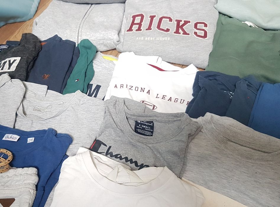 Zestaw odzieży na chłopca rozmiar  122  Mango Reserved hilfiger