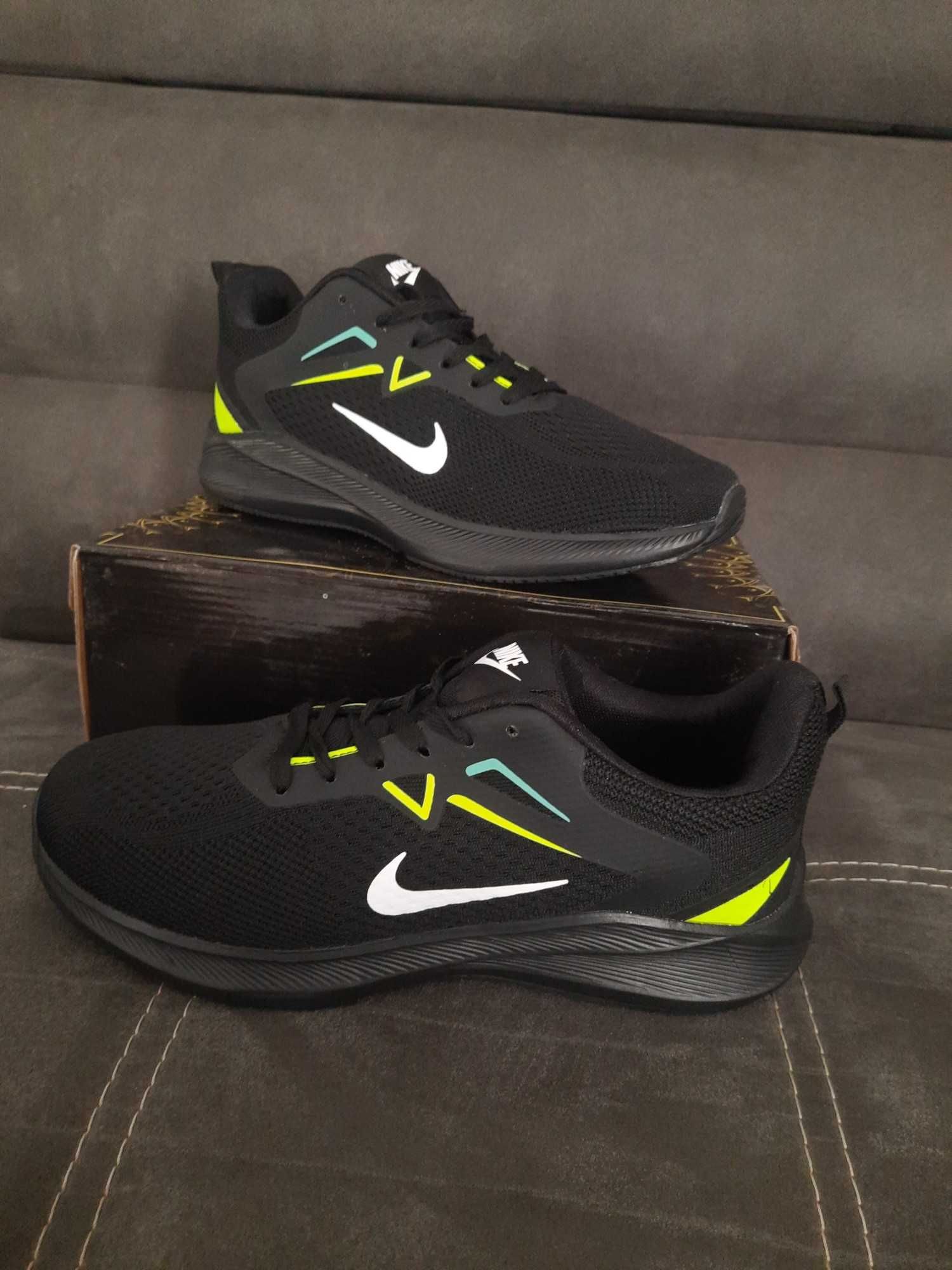 Buty NIKE sportowe meskie czarne rozm.41,42,43,44,45,46