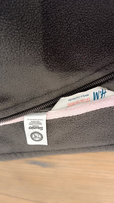 Bluza 98- 104 H&M Hello Kitty polarowa szara