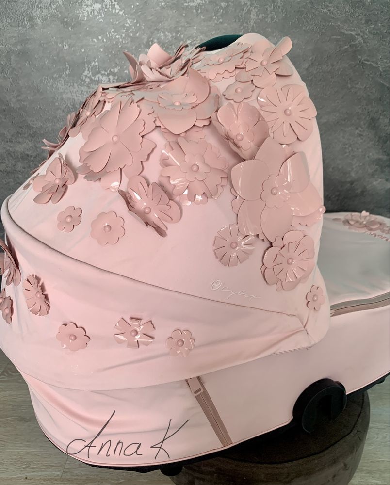 Gondola Cybex Mios 2.0 Simply Flowers Pink