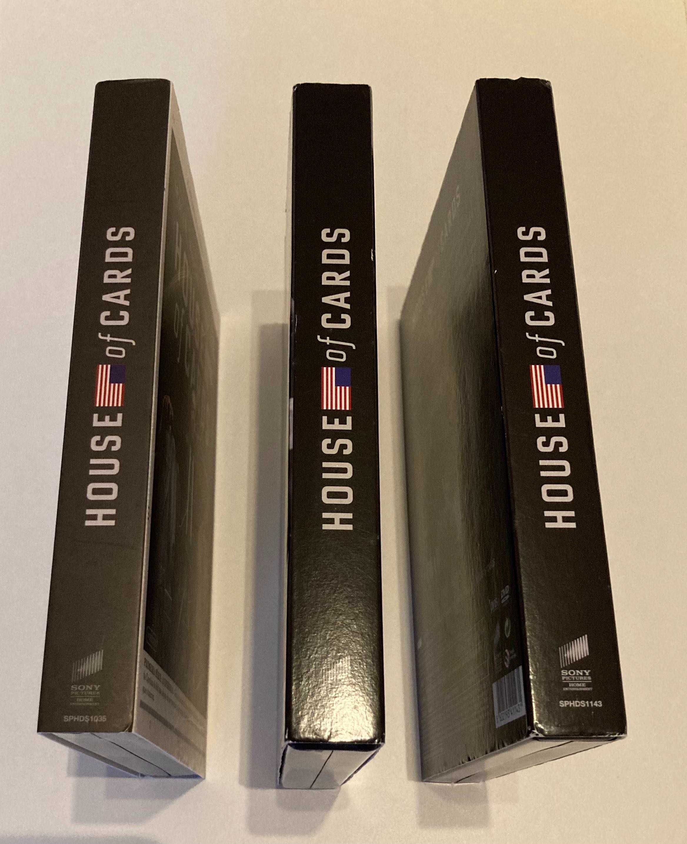 [NOVO EM CAIXA] DVD House of Cards (Temporadas 1, 2 e 3)