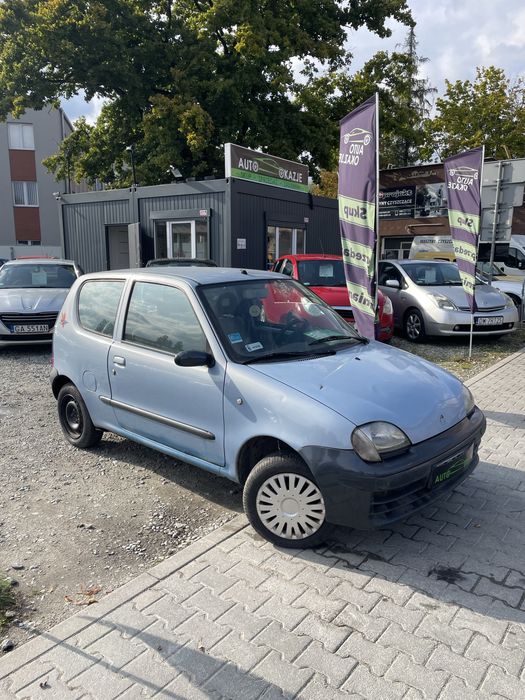 Fiat Seicento 1.1b// oszczędny// niezawodny// do miasta// zamiana