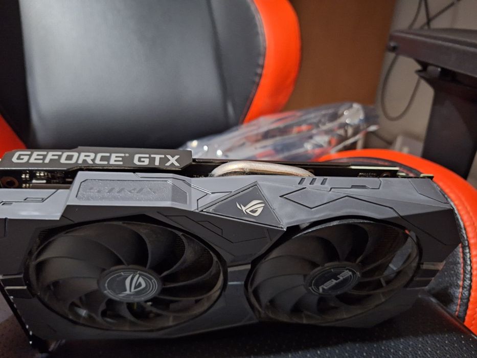 Placa gráfica Asus Rog Strix Gtx 1660 super 6gb oc edition