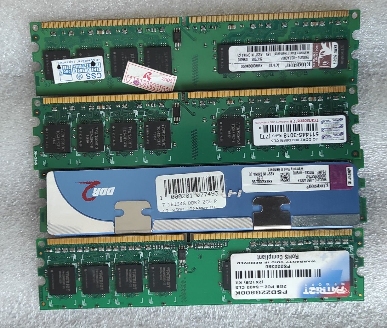 Оперативная память DDR2