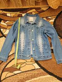 Джинсовая курточка для девочки Glo story, 158-164 на бирке, 10-14 лет,