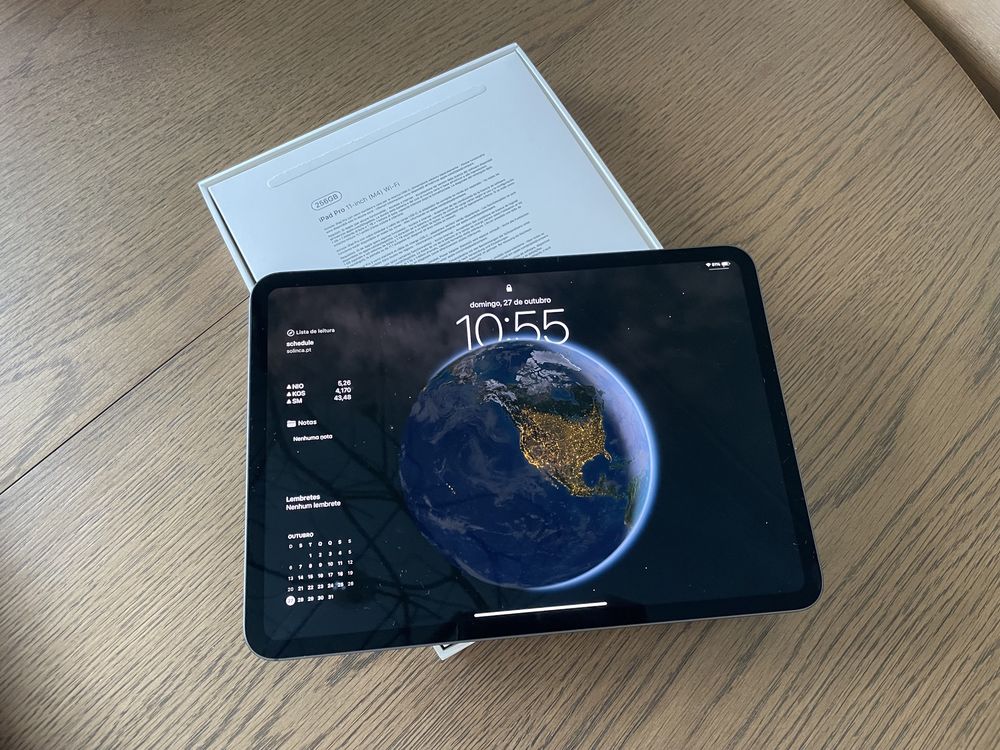 Apple iPad Pro 256GB M4 11” Como Novo