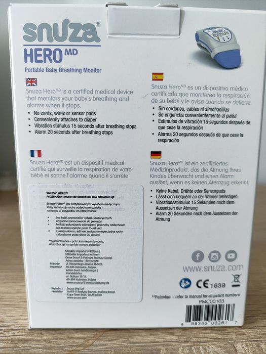 Monitor oddechu Snuza Hero