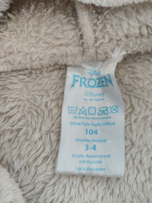 Gruby szlafrok r. 104 Frozen Olaf