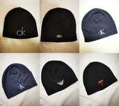 Czapka zimowa Calvin Guess Lacoste Armani logowane