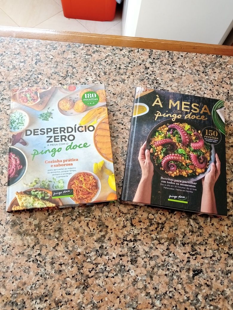 Conjunto livros culinária