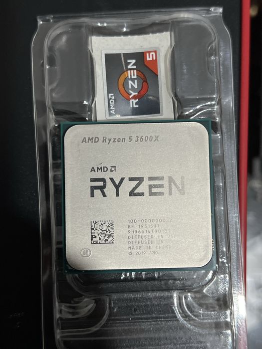 Amd Ryzen 5 3600x 3.8GHz