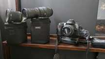 Nikon d70s 3 obiektywy nikon i sigma