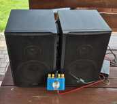 Kolumny Sony + wzmacniacz bluetooth