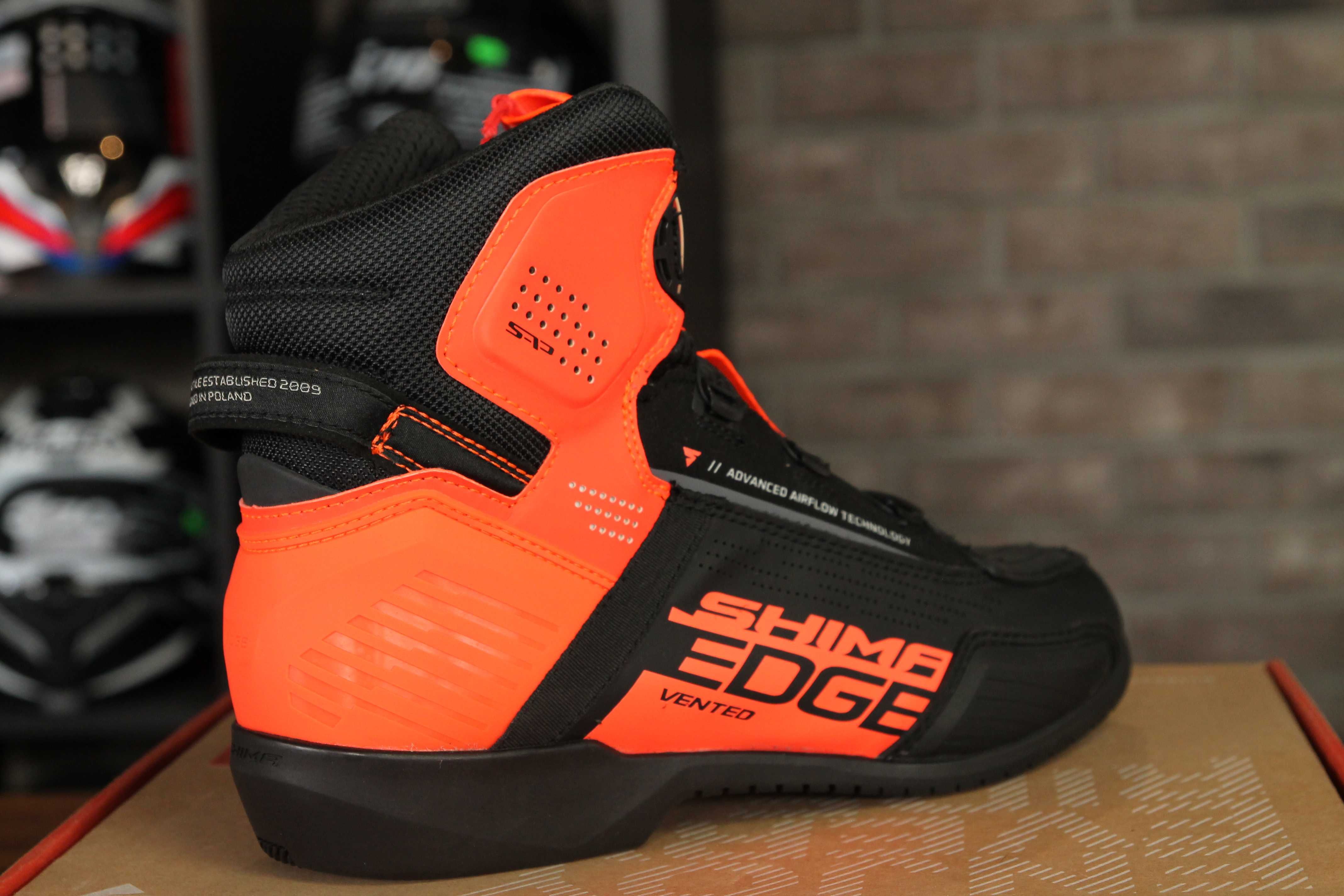 Buty motocyklowe Shima Edge Vented