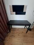 Ikea Hemnes biurko czarne