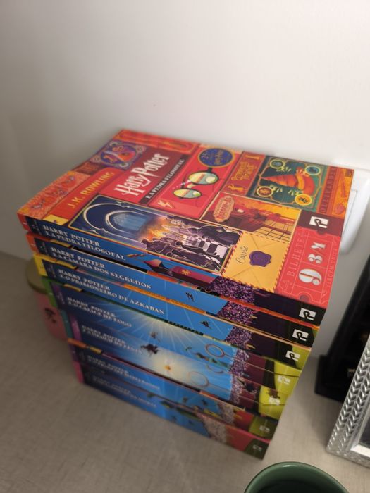 Coleção completa de livros Harry Potter