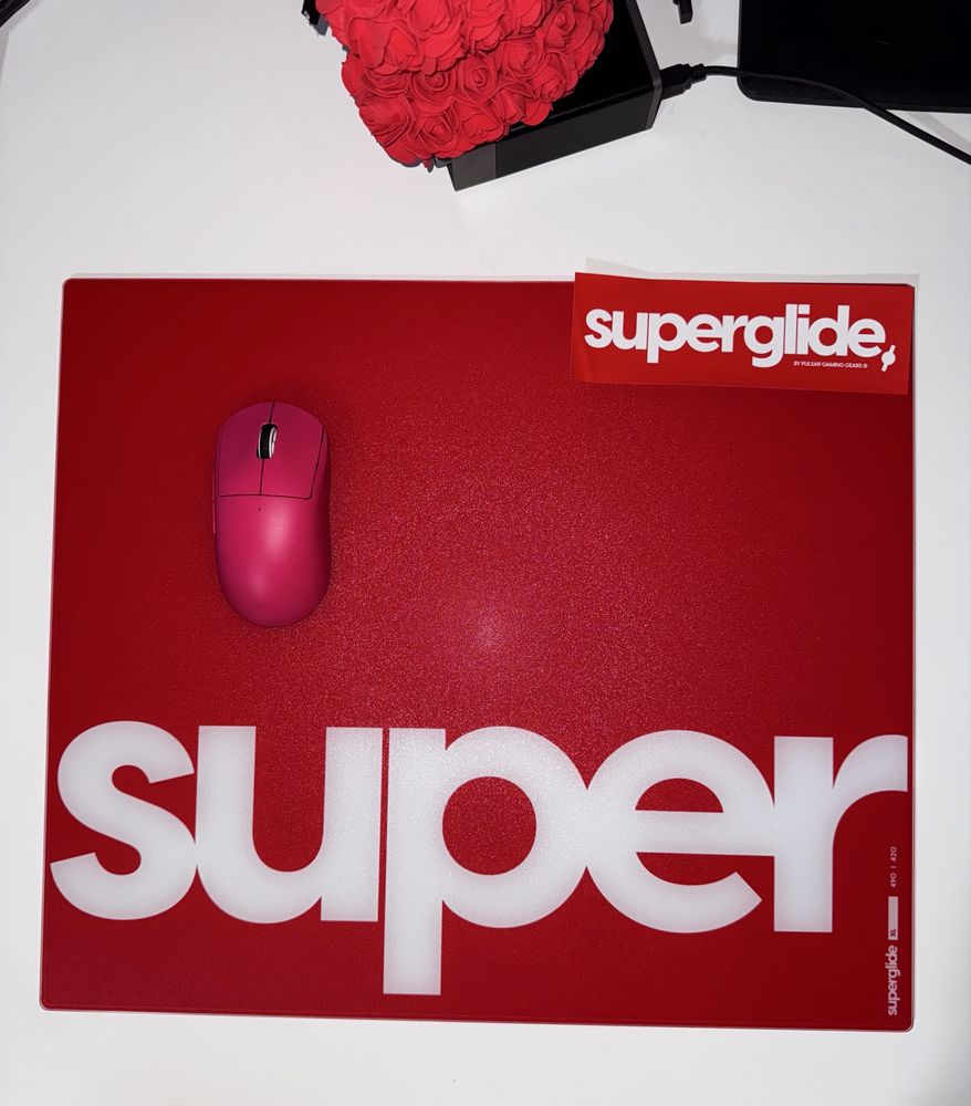 Pulsar Superglide XL Glass Mousepad