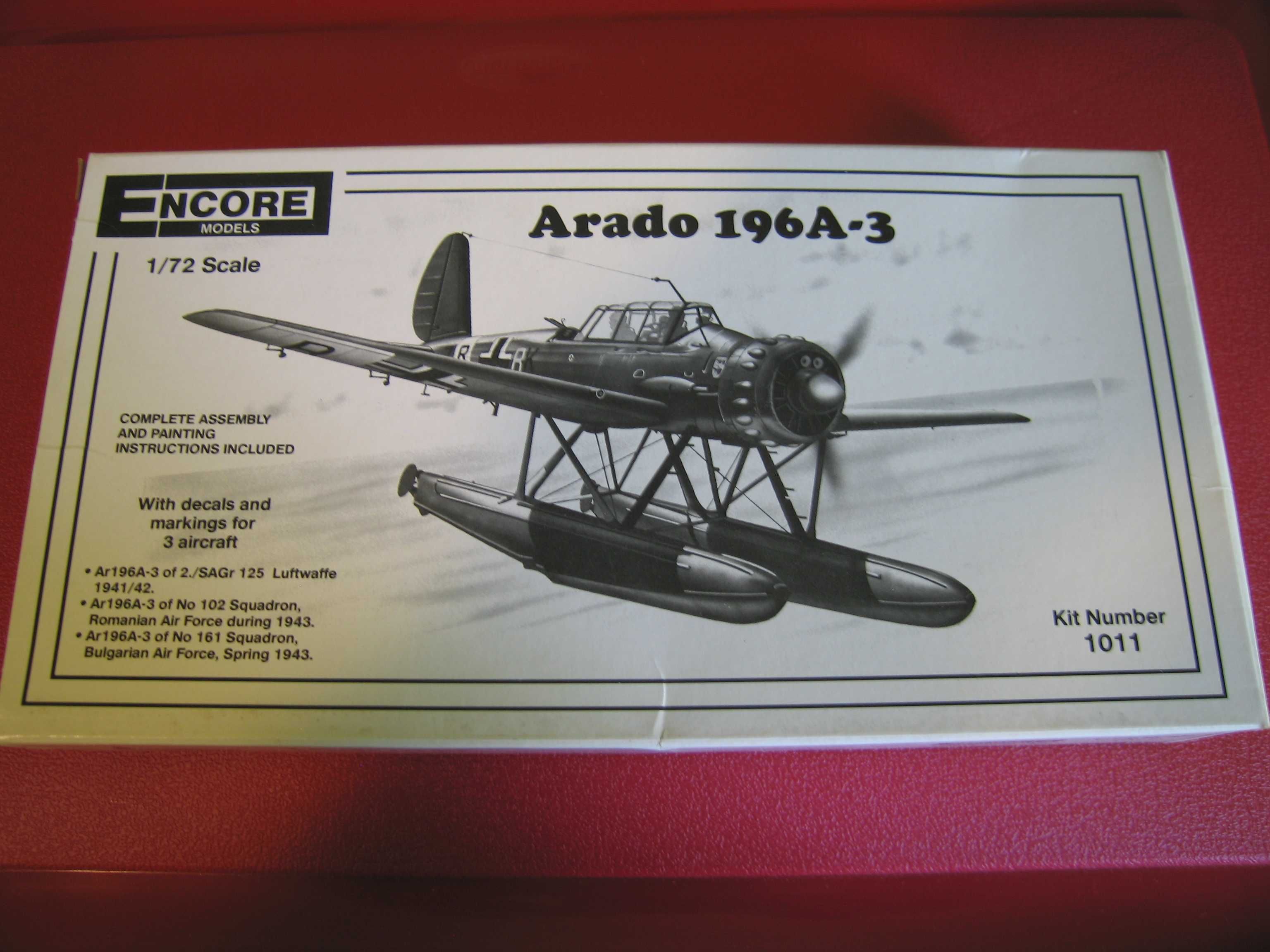 Kits de aviões de montar (edições anos 90)-itens 1 a 7 (total de 23)