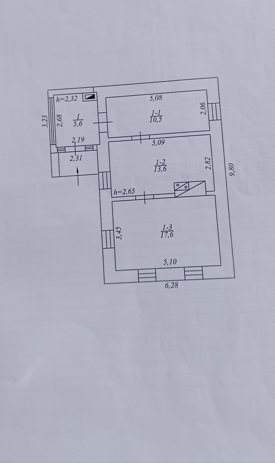 Продаж будинку на 30с.землі.с.Лука Мелешківська