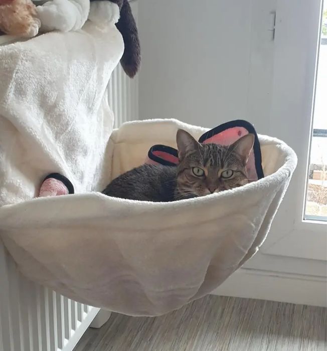 Подвесной гамак для котов лежанка для кошек