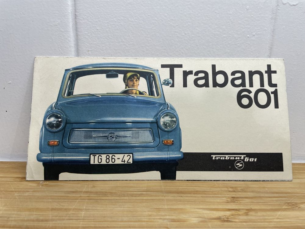 Prospekt Trabant 601 wersja niemiecka