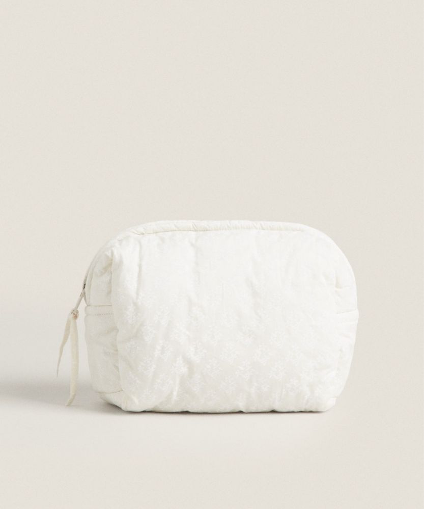 Nécessaire Pequeno Flores Zara Home NOVO