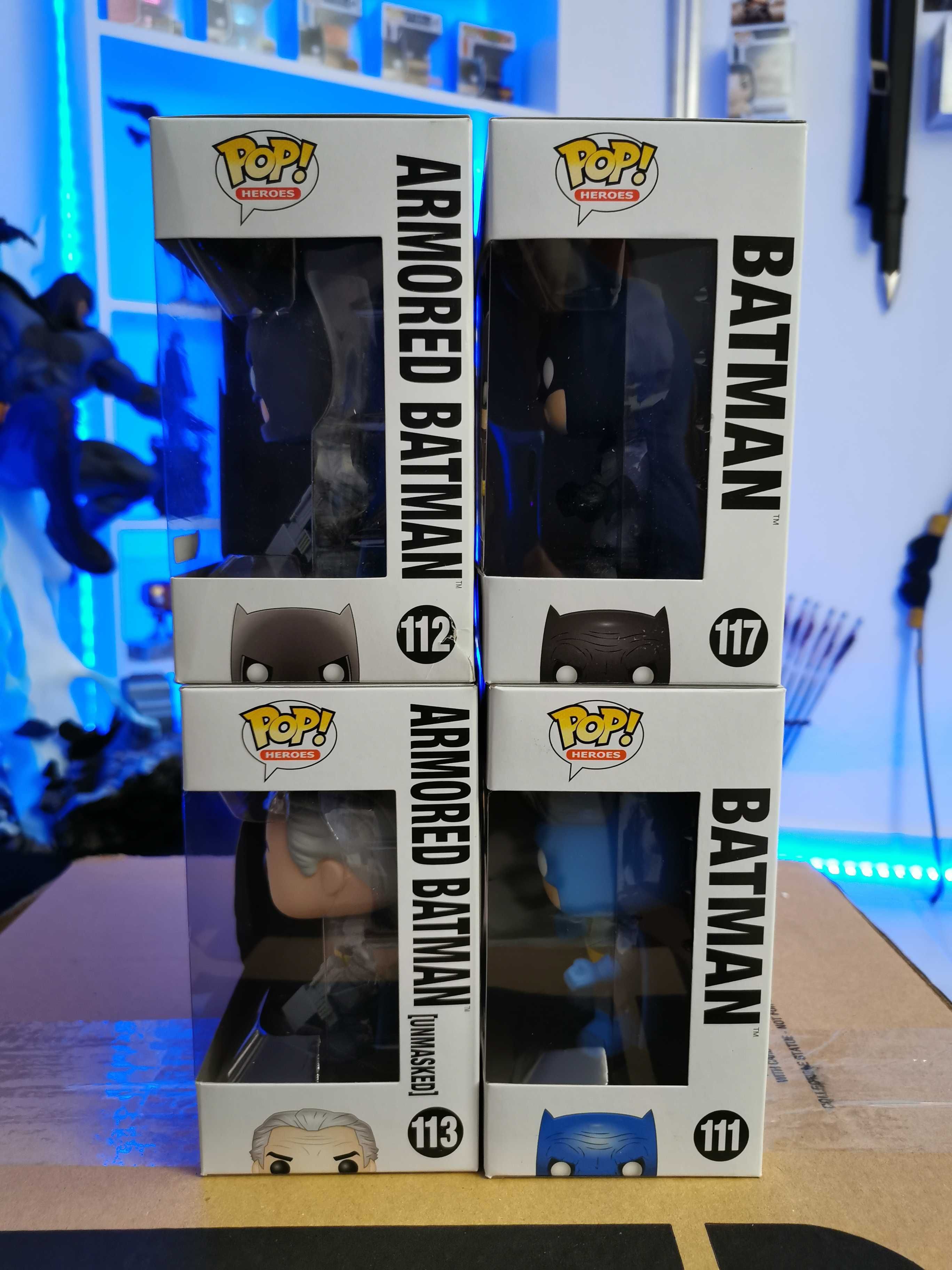 Funko Pop Batman The Dark Knight Returns (pack 4)