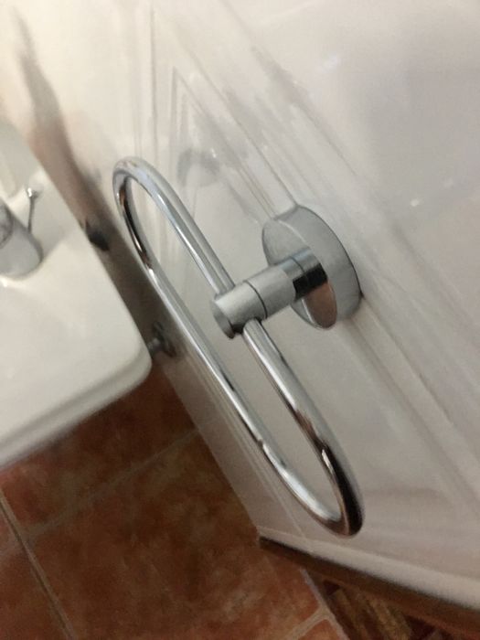 Toalheiro inox Leroy Merlin