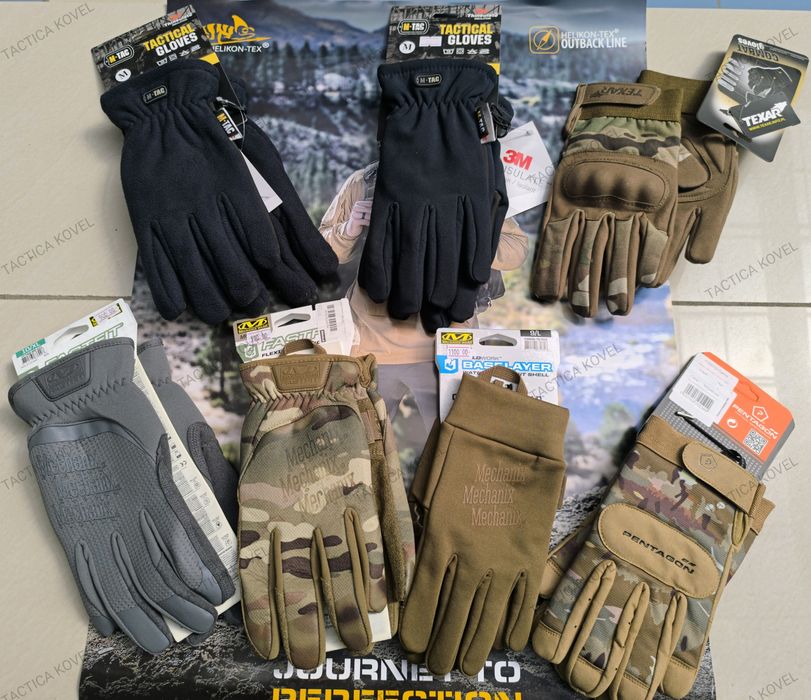 HELIKON-TEX рукавиці перчатки моделі виробників Mechanix Direct Action