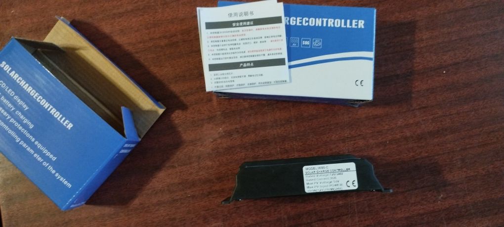 Сонячний контролер заряду PWM 12v 24v 30A USB