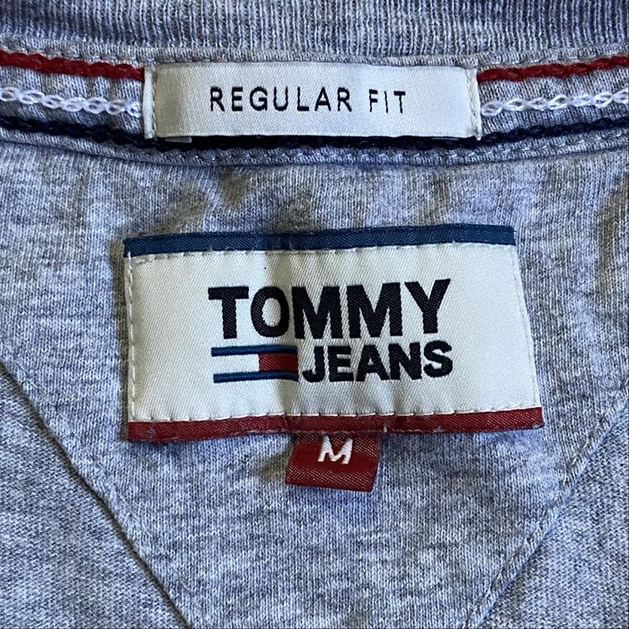 Футболка сіра від tommy hilfiger, базова футболка томі, томі хілфігер