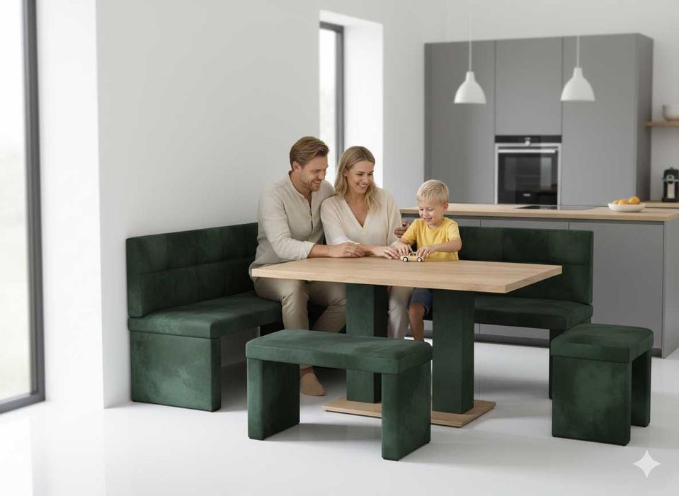 Nowoczesny narożnik kuchenny producent