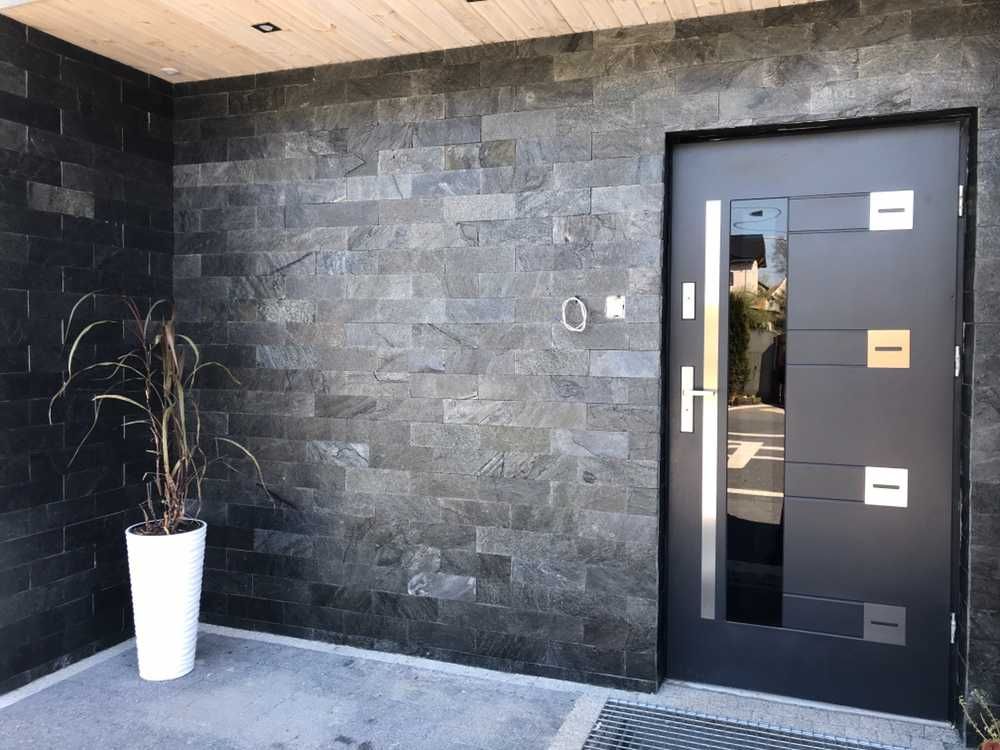 Łupek Silver Grey 30x10 - Kamień naturalny na Elewacje i Ściany