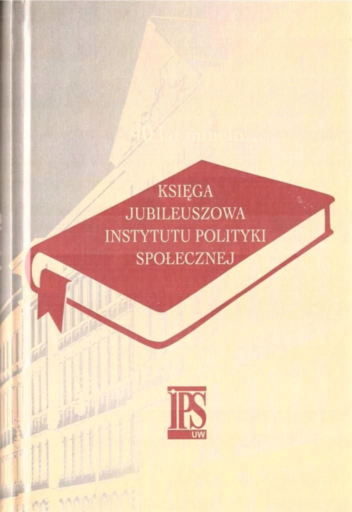 40 Lat Minęło. Księga Jubileuszowa Instytutu.