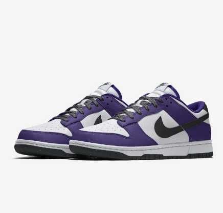 Nike Dunk Low Roxos Originais Tamanho 38.5 ao 49.5