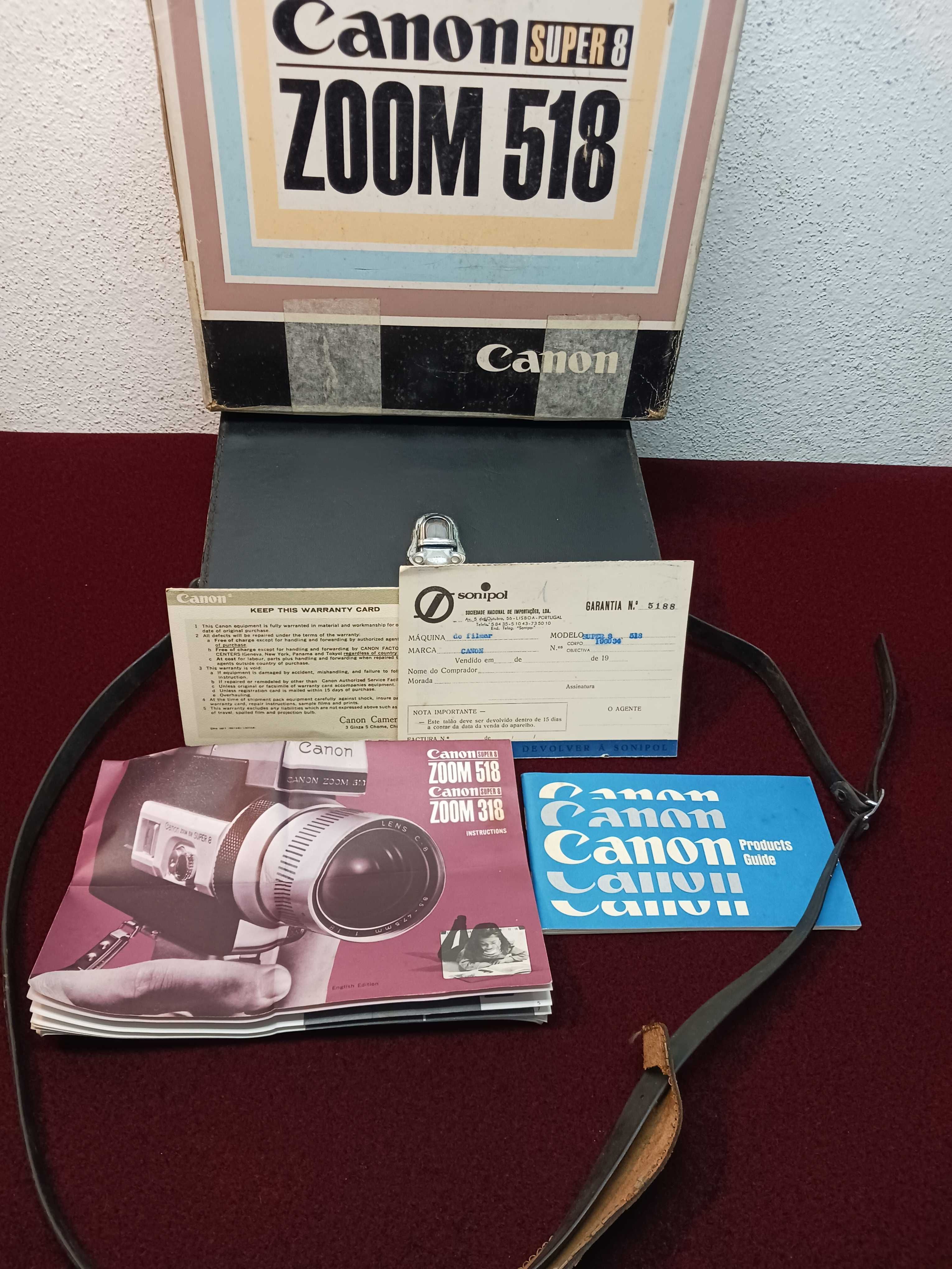 Canon Super 8 máquina de filmar vintage