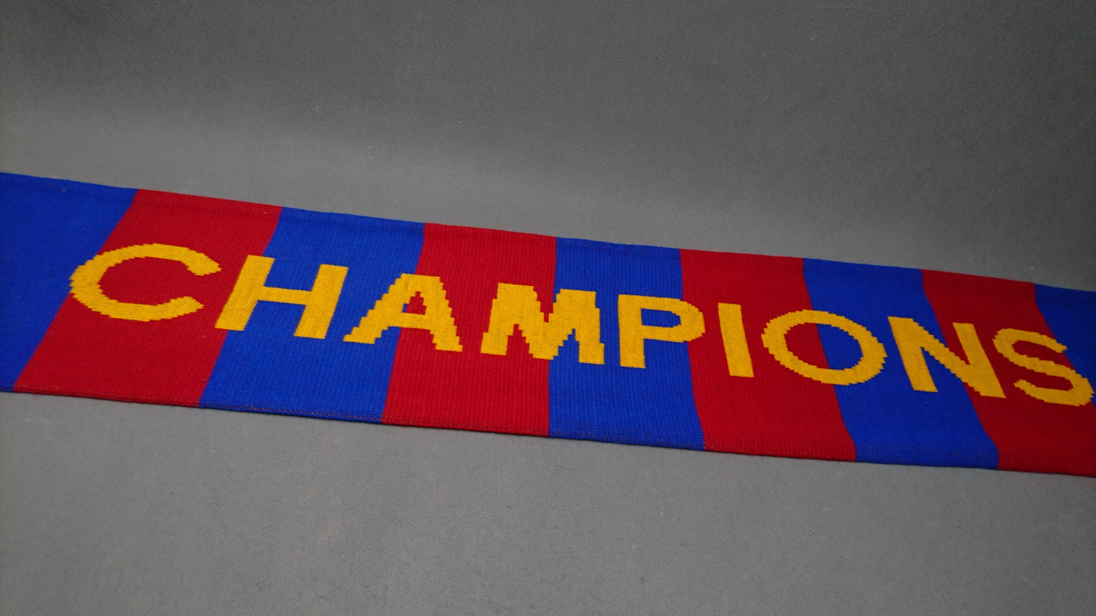 Fc Barcelona Fcb Champions Scarf Football Szal Sportowy