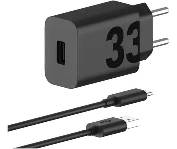 Зарядний пристрій MOTOROLA 33W USB-А + кабель 1m (PG38C06448)